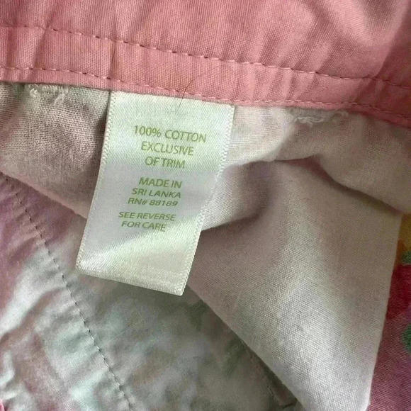 Lilly Pulitzer Callahan Ants On Parade Shorts Preppy Coastal Floral Size 6 - Picture 4 of 7